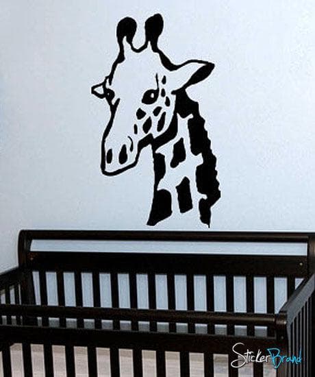 Vinyl Wall Art Decal Sticker Giraffe Neck for Kids Room #146