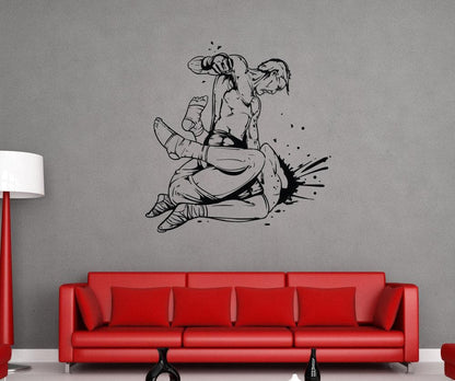 Vinyl Wall Decal Sticker MMA Brutality #1484