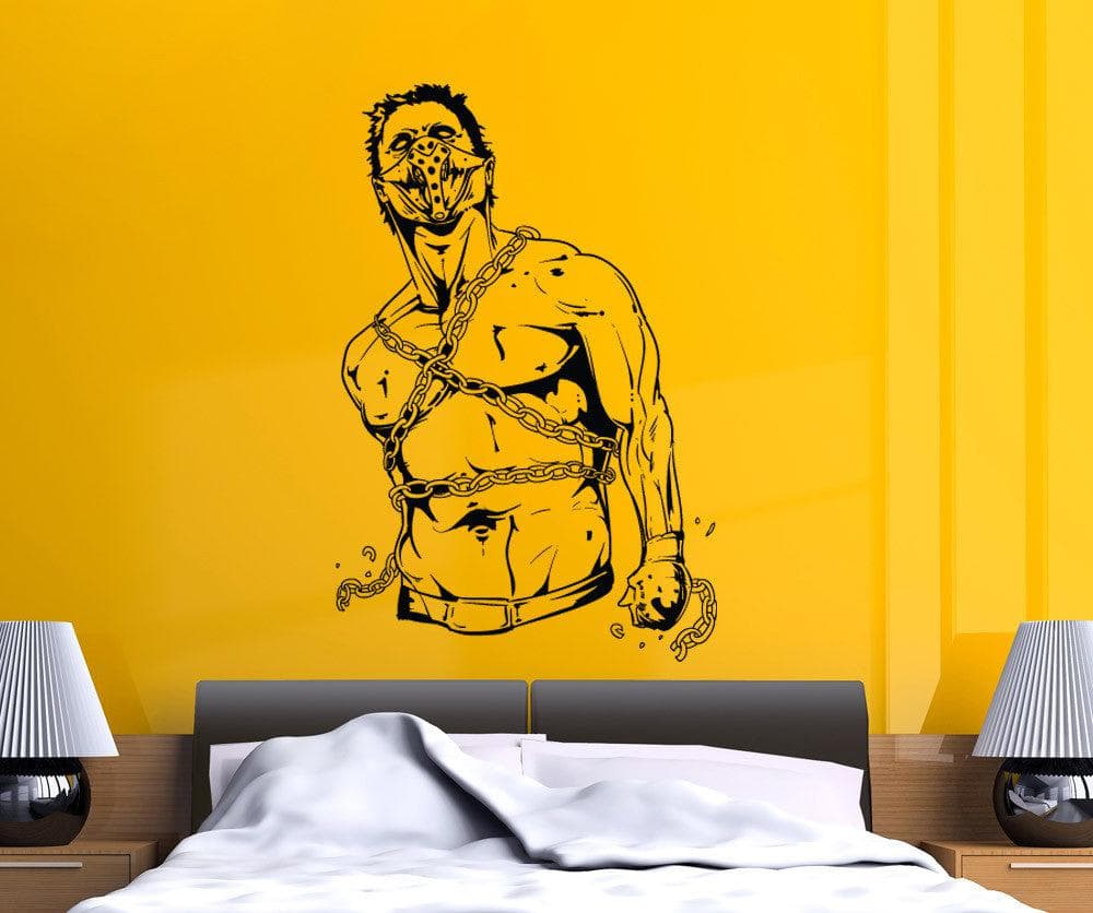 Zombie in Chains Vinyl Wall Decal Sticker. #1485