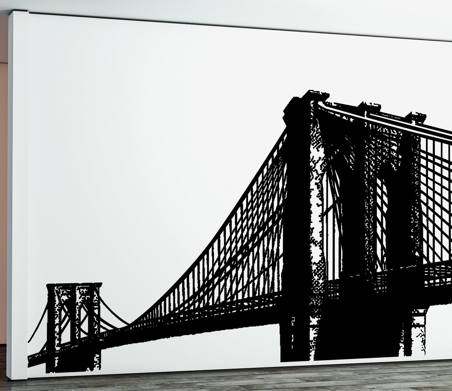 Brooklyn Bridge New York NYC Vinyl Wall Decal Sticker. #149
