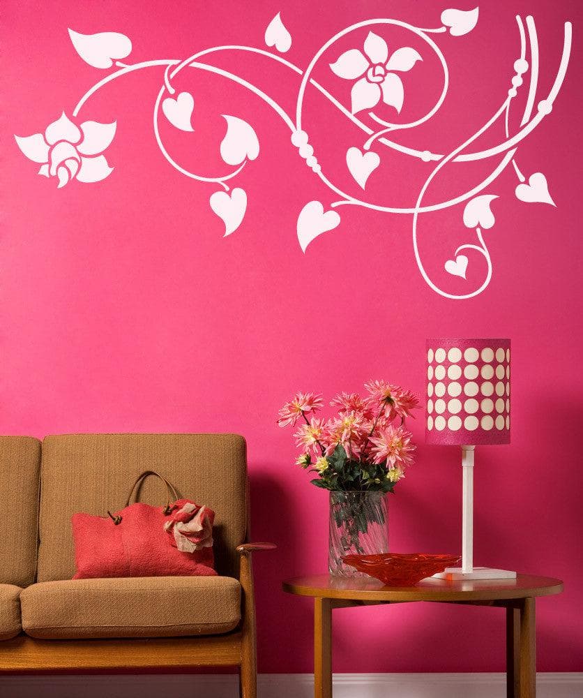 Vinyl Wall Decal Sticker Lily Vines #1505