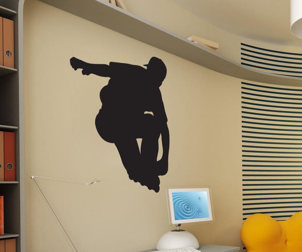 Vinyl Wall Decal Sticker Rollerblader #1548