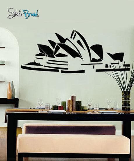 Vinyl Wall Art Decal Sticker Sydney Opera House Decor #157