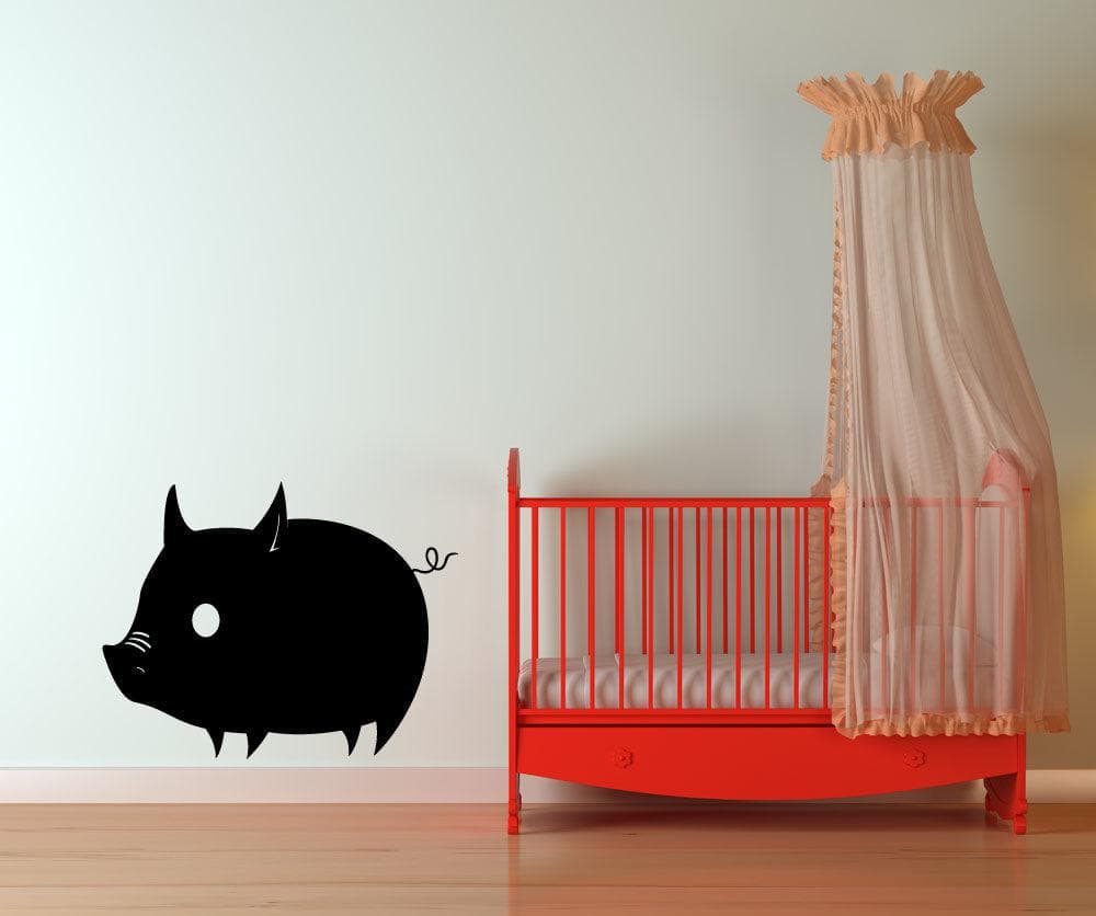 Little Pig Piglet Piggy Vinyl Wall Art Decal. Nursery Room Decor. #166