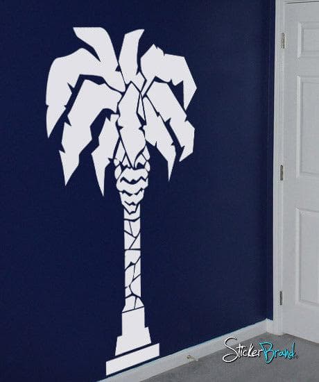Vinyl Wall Decal Sticker Palm Tree Statue #192