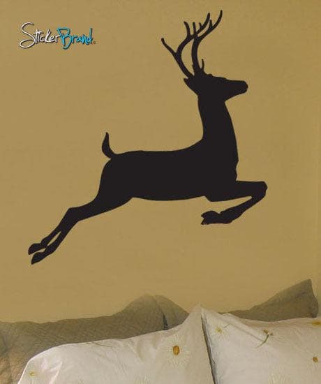 Vinyl Wall Decal Sticker Deer Jumping #199