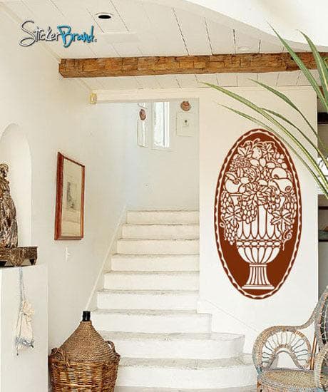 Vinyl Wall Decal Sticker Flower Fruit Arrangement Decor #232