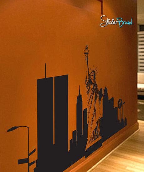 New York City Statue Liberty Vinyl Wall Decal Sticker. #283