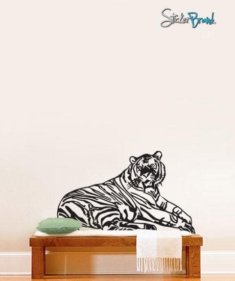 Vinyl Wall Decal Sticker Safari Tiger #319