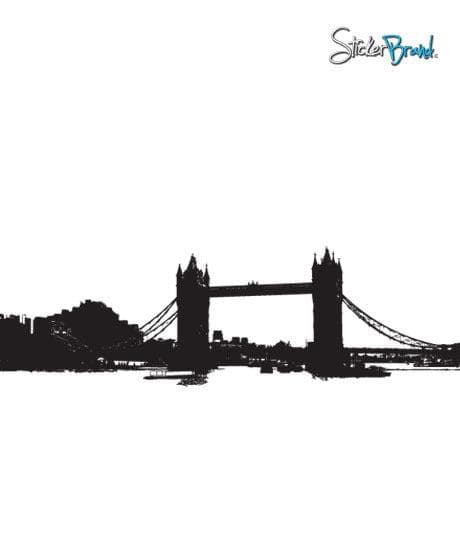 Vinyl Wall Decal Sticker London Tower Bridge LARGE #345