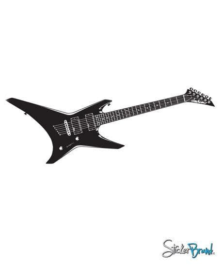 Vinyl Wall Decal Sticker Electric Guitar Instrument #347