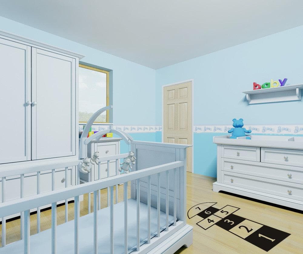 Vinyl Wall Decal Sticker Hopscotch #OS_DC279