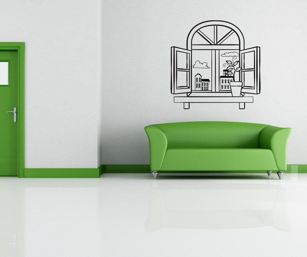 Vinyl Wall Decal Sticker Open Window #OS_DC194