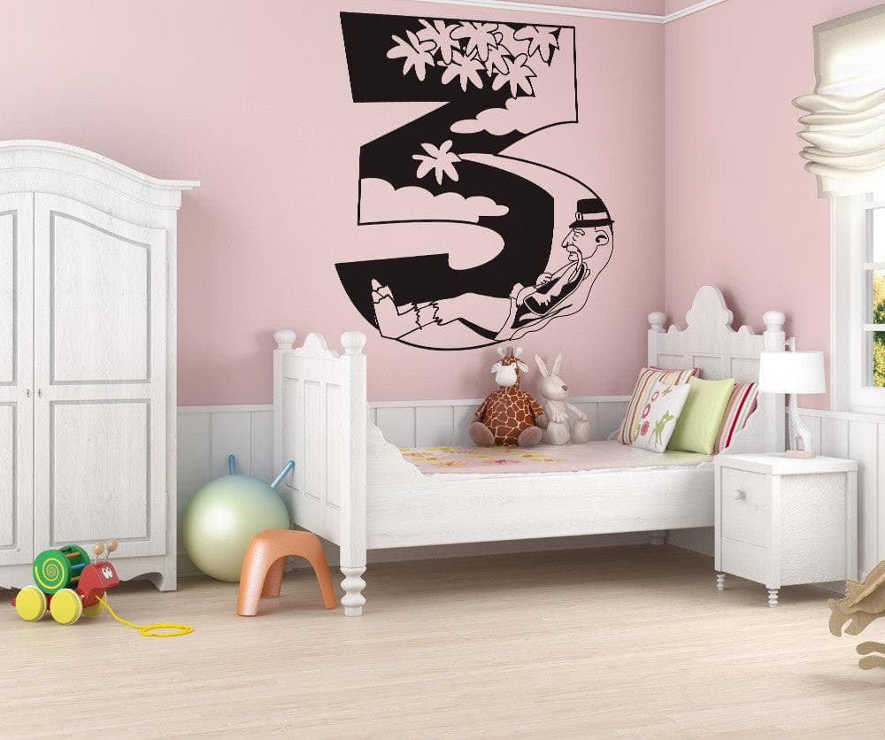 Vinyl Wall Decal Sticker Rip Van Winkle Number Three #OS_DC244