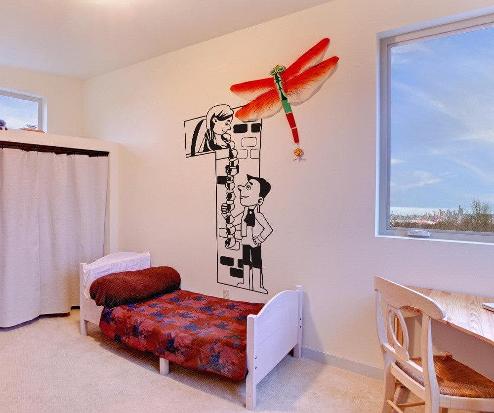 Vinyl Wall Decal Sticker Rapunzel Number One #OS_DC240