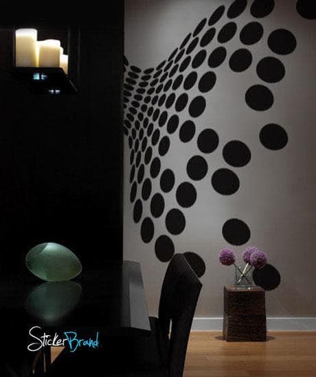 Vinyl Wall Decal Sticker Modern Dots Pattern #413