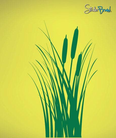 Vinyl Wall Decal Sticker Wheat Grass Fields #426