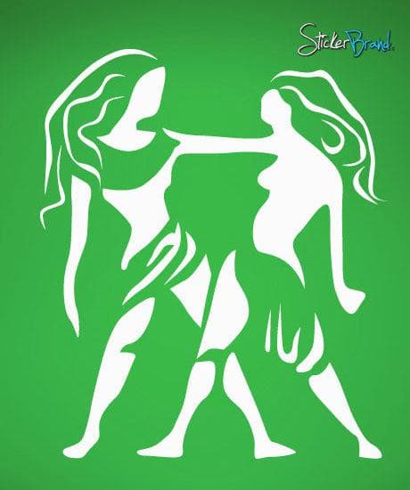 Vinyl Wall Decal Sticker Gemini Zodiac Sign #431
