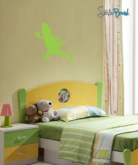Vinyl Wall Decal Sticker Gecko Lizard #451