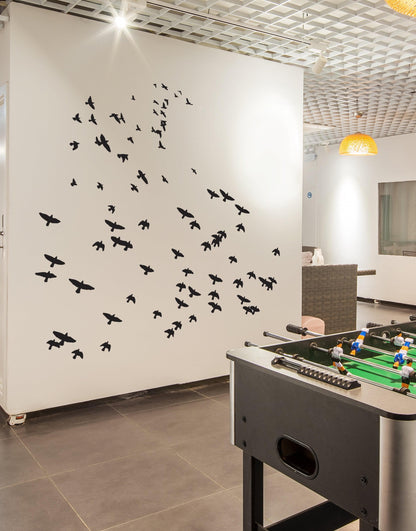 Scattered Flying Birds Vinyl Wall Decal Sticker. #466