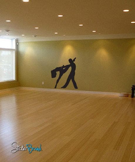 Vinyl Wall Decal Sticker Ballroom Dancer Dual #473