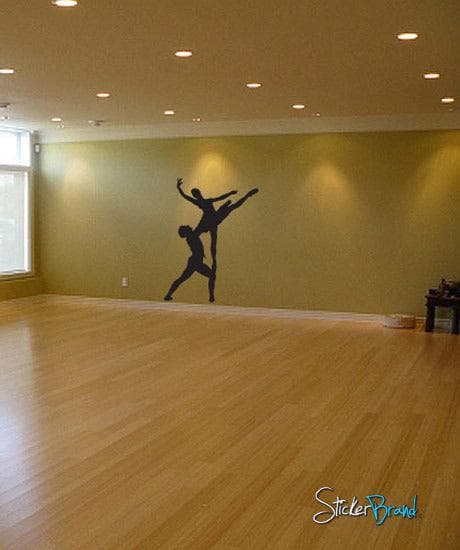 Vinyl Wall Decal Sticker Duel Ballerinas #474