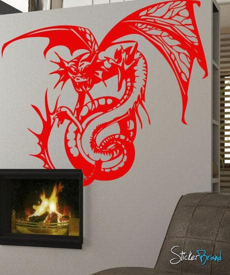 Vinyl Wall Decal Sticker Dragon #485