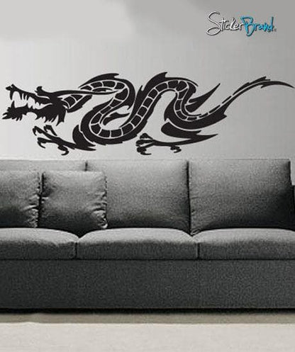 Chinese Dragon Vinyl Wall Decal Sticker. #486