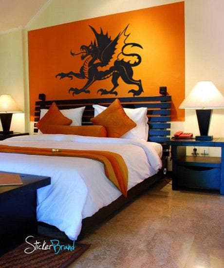 Vinyl Wall Decal Sticker Dragon #494