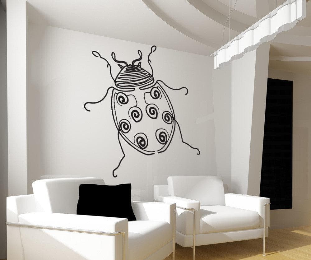 Vinyl Wall Decal Sticker Ladybug #OS_DC211