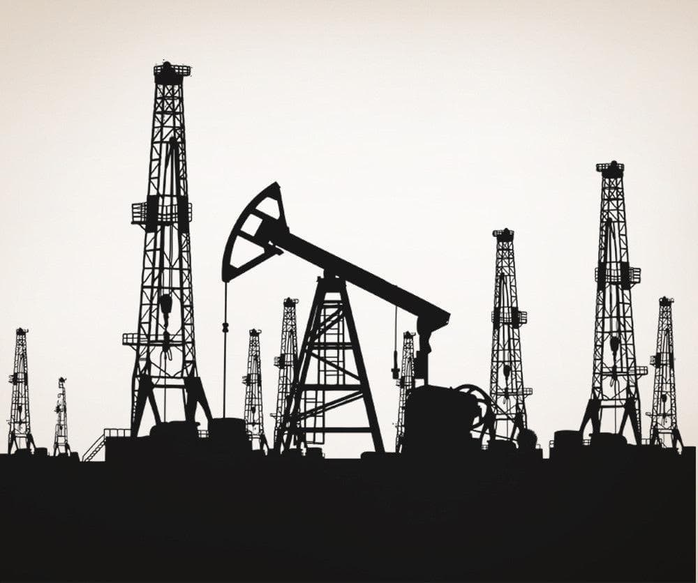 Vinyl Wall Decal Sticker Oil Refinery #5001