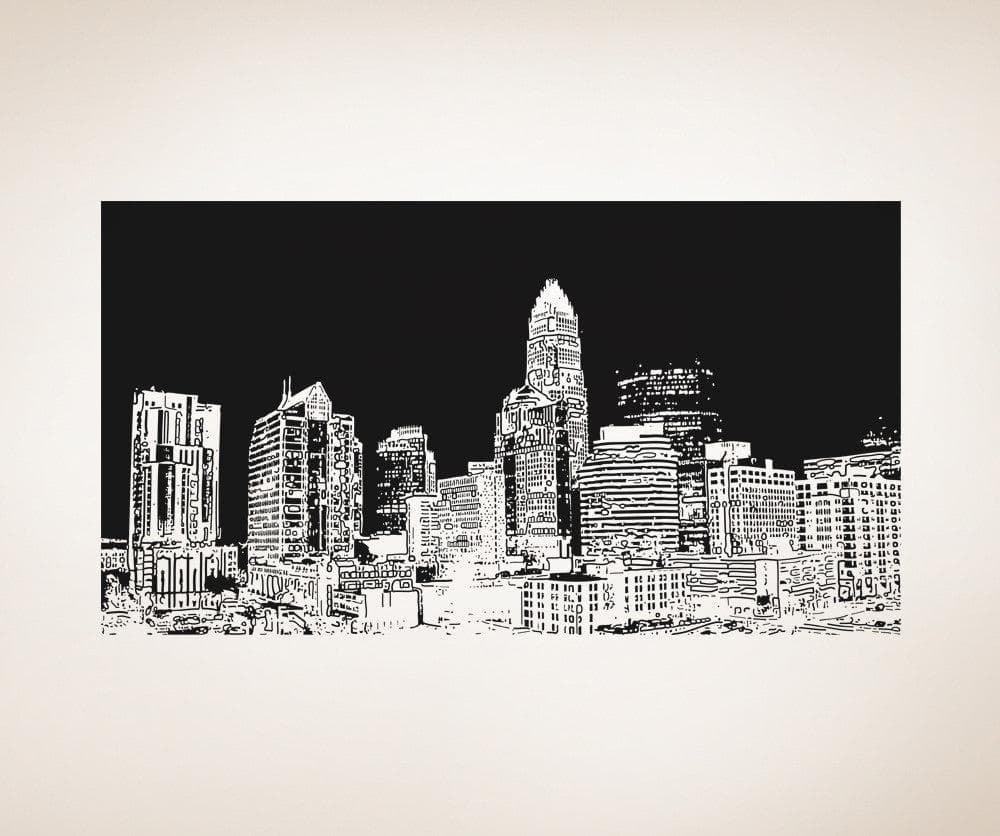 Vinyl Wall Decal Sticker North Carolina Buildings #5067