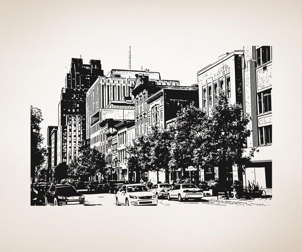 Vinyl Wall Decal Sticker North Carolina Neighborhood #5068