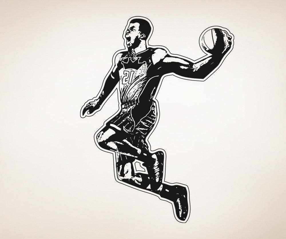 Vinyl Wall Decal Sticker Ready to Dunk #5080