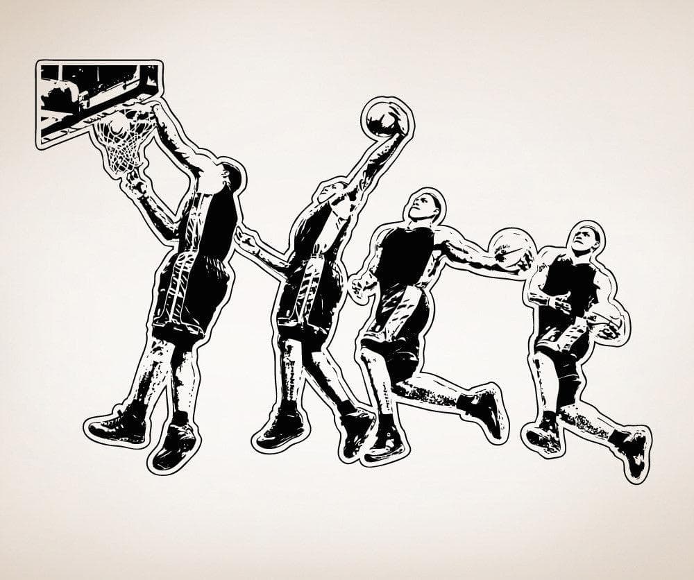 Vinyl Wall Decal Sticker Dunking #5081