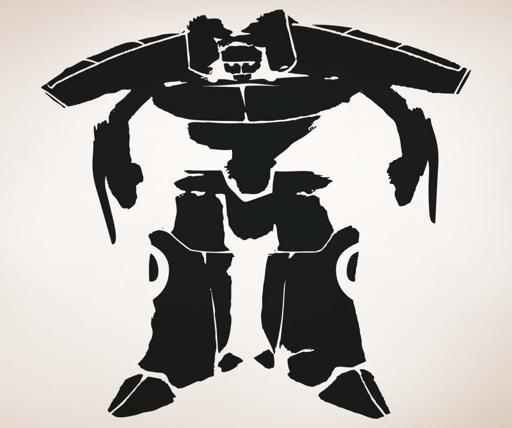 Vinyl Wall Decal Sticker Large Robot #5143