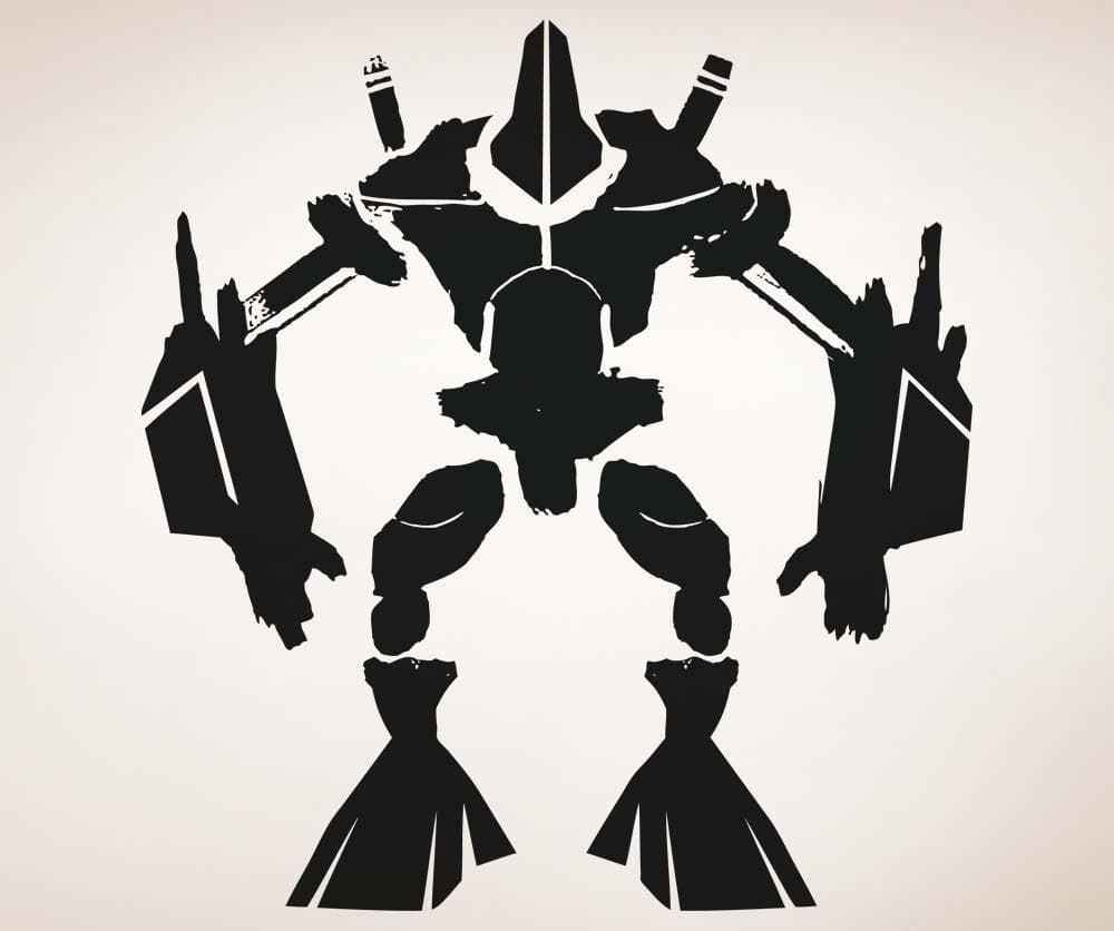 Vinyl Wall Decal Sticker Alien Robot #5145