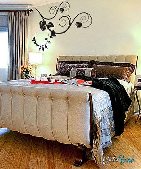 Vinyl Wall Decal Sticker Flower Rose #517