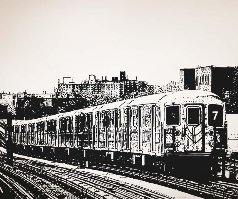 Vinyl Wall Decal Sticker 7 Train #5208