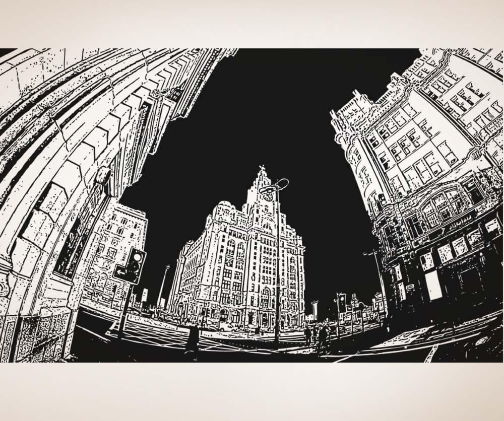 Vinyl Wall Decal Sticker NYC Buildings Design #5227