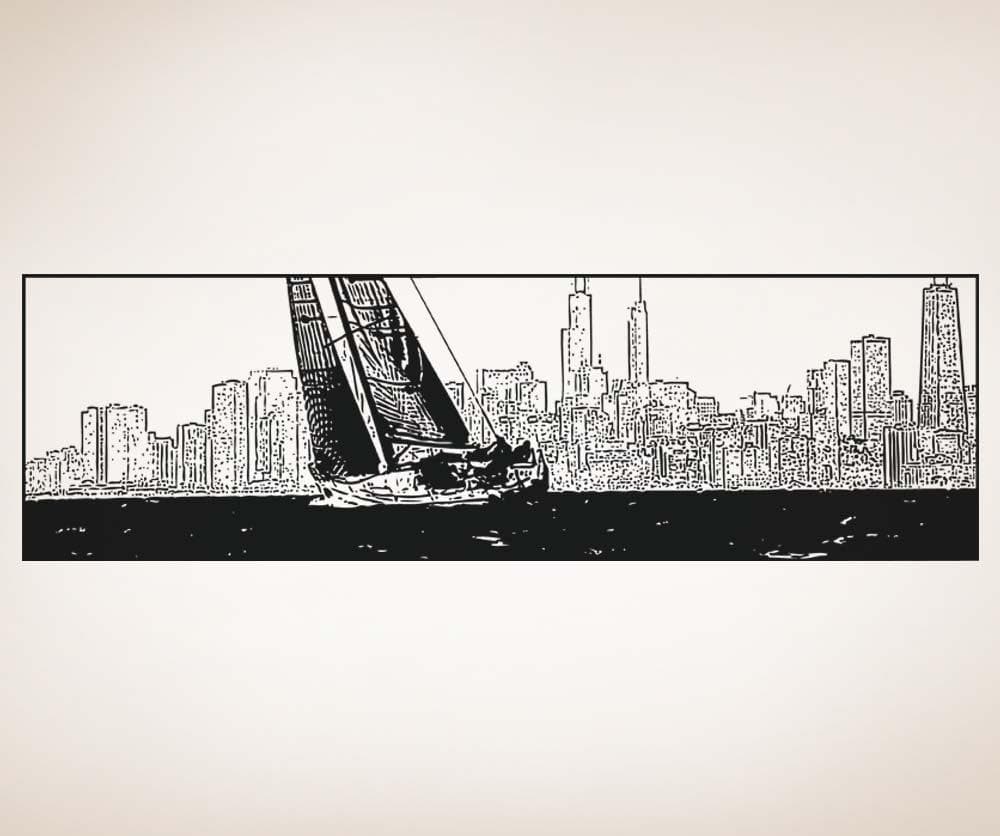 Vinyl Wall Decal Sticker Yacht in Chicago #5250