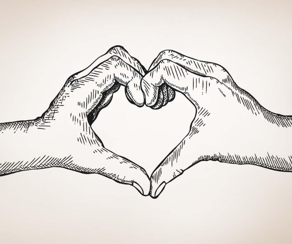 I Heart You Wall Decal. I Love You Wall Sticker. #5268