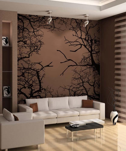 Tree Branches in a square pattern wall decal. #5308