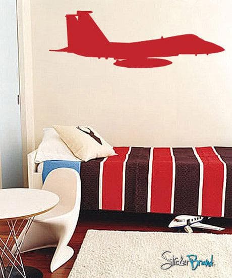 Vinyl Wall Decal Fighter Jet Bomber #530