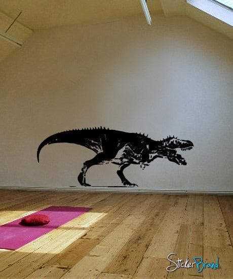 Vinyl Wall Decal Sticker T-rex Attack #536