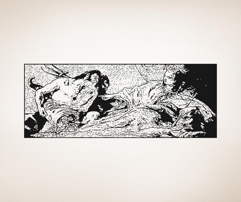 Vinyl Wall Decal Sticker Neptune Tiepolo Painting #5399