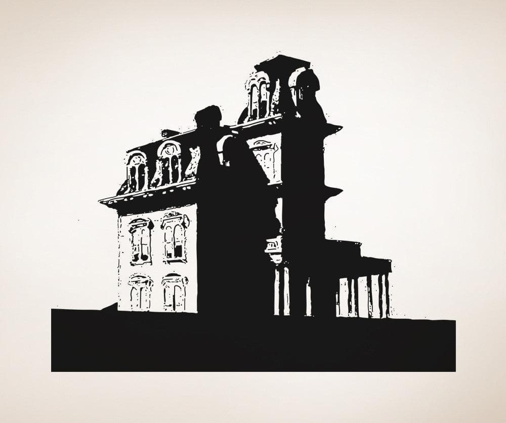 Vinyl Wall Decal Sticker House By The Railroad #5400