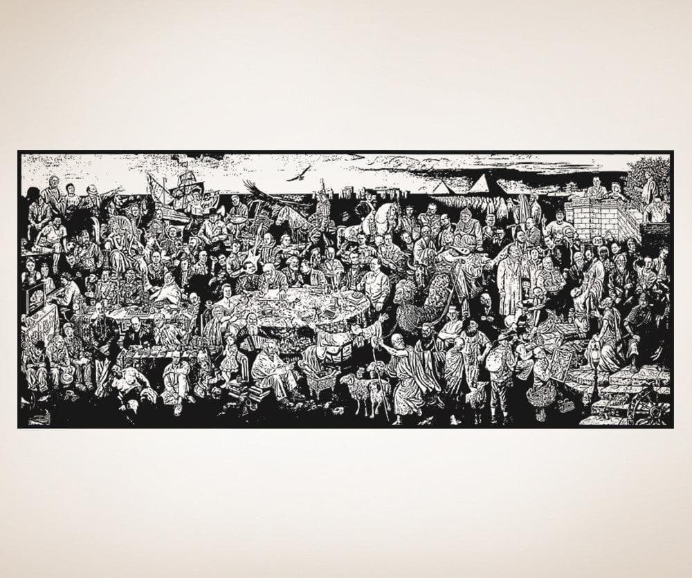 Vinyl Wall Decal Sticker Influential People #5401