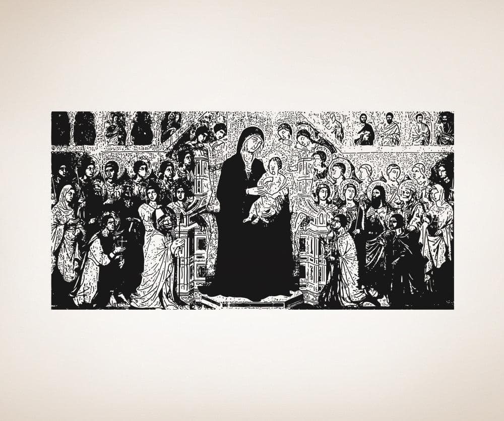 Vinyl Wall Decal Sticker Maesta of Duccio #5402