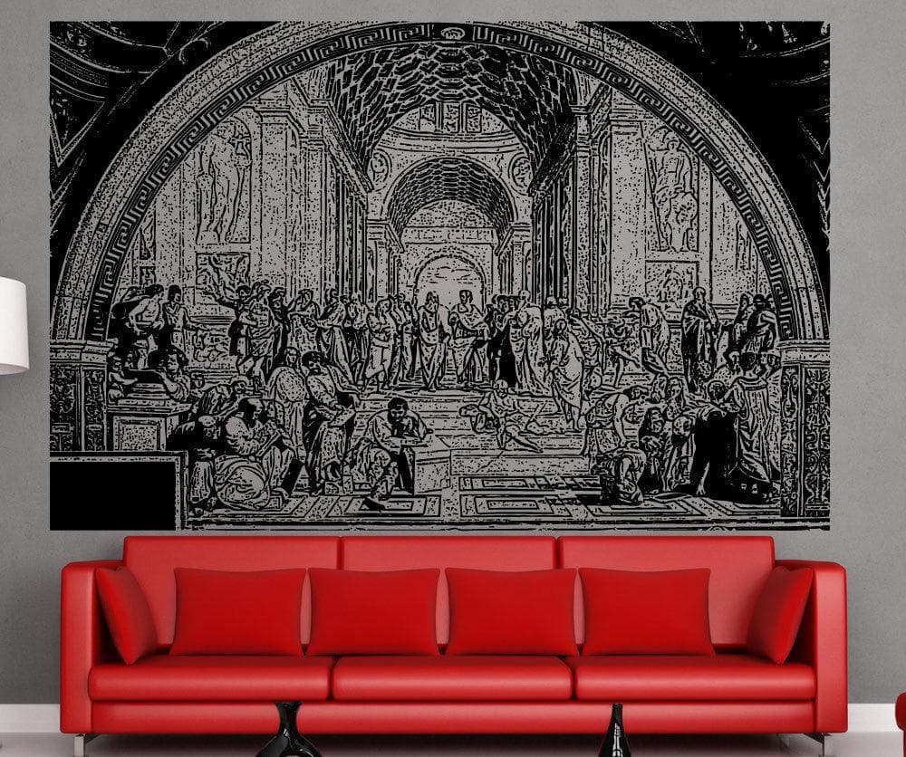 Vinyl Wall Decal Sticker School Of Athens #5408